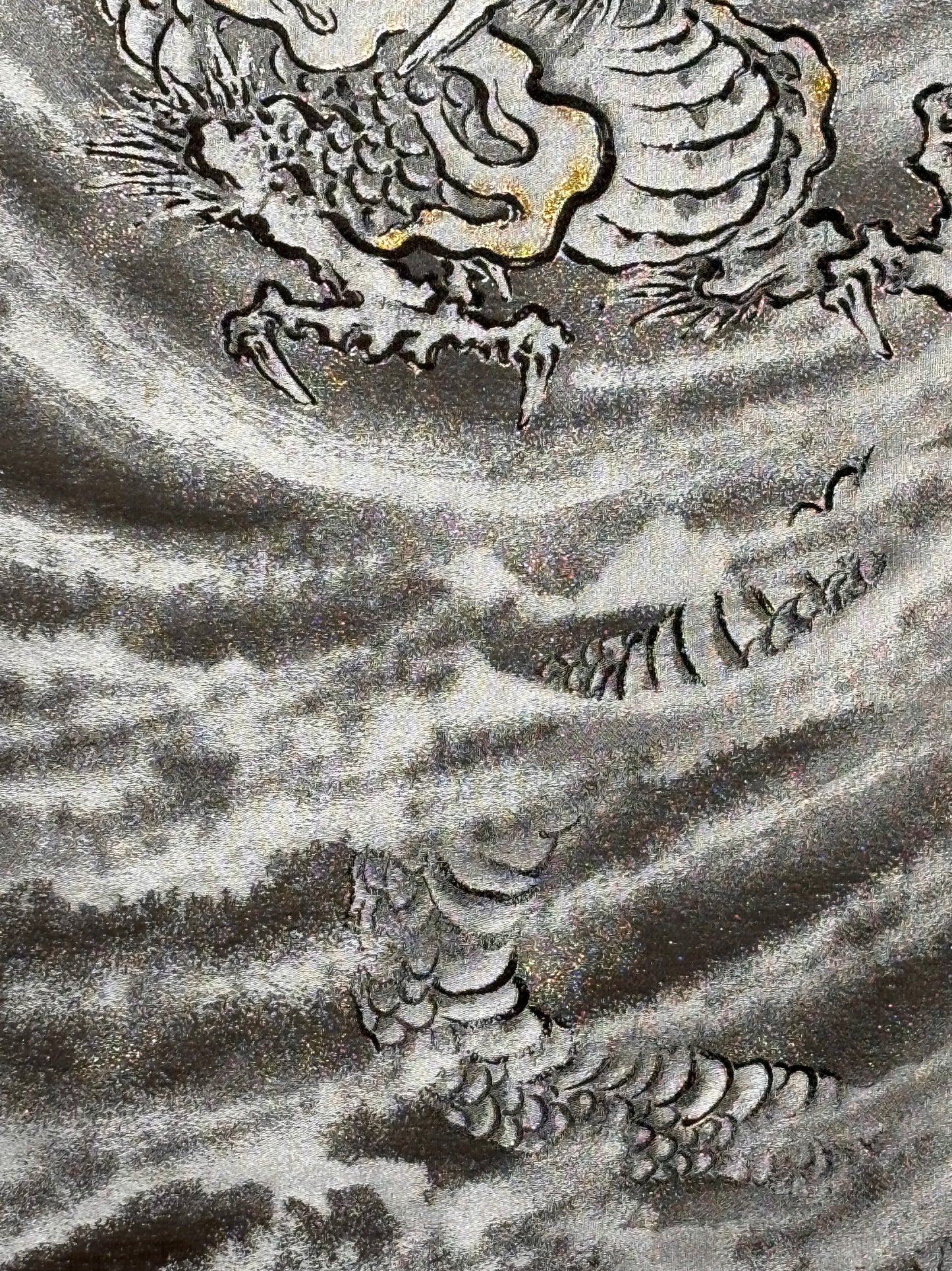 Kano Tanyu "Unryu-zu" (Dragon in the Clouds)