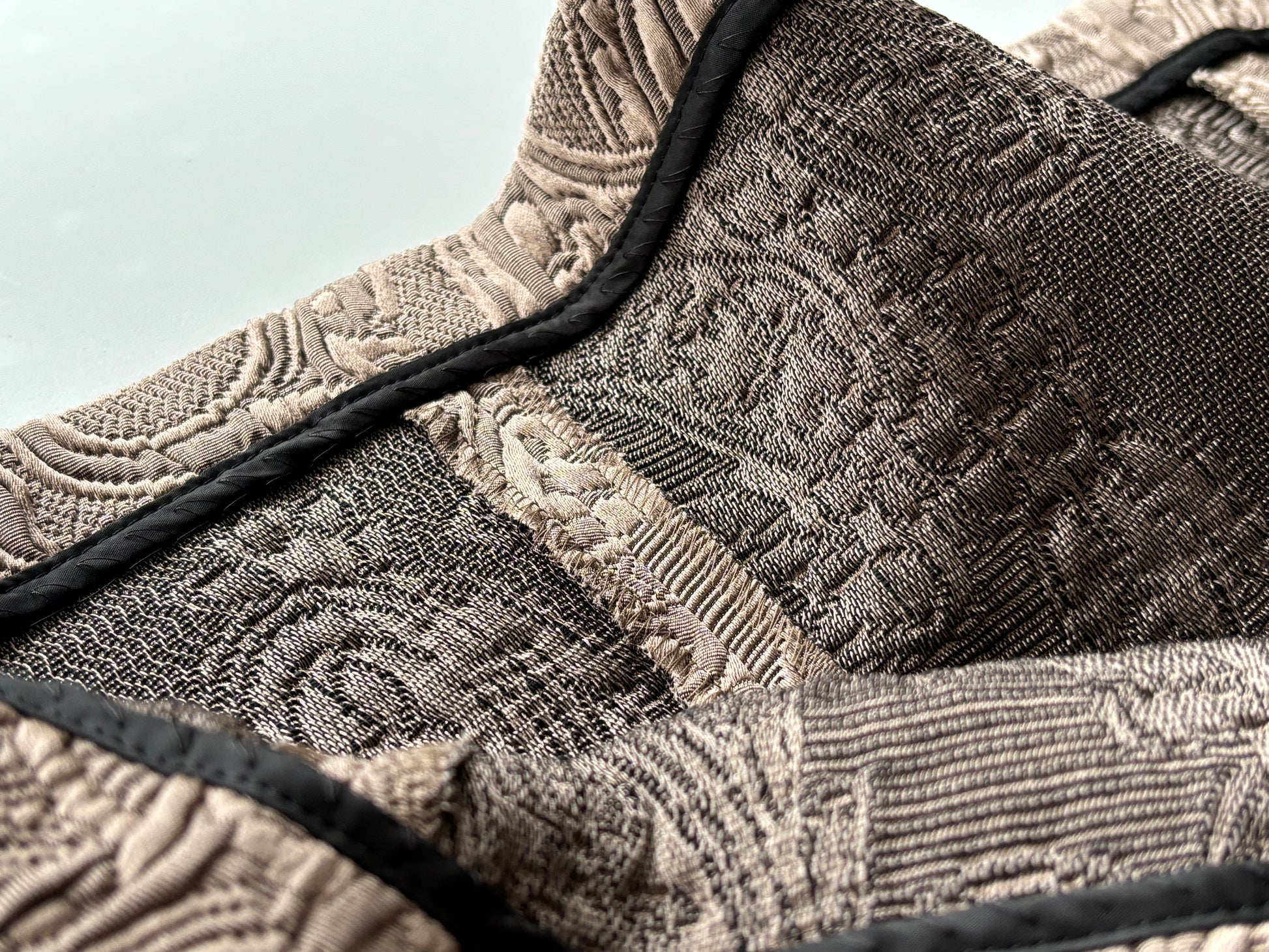 Jaquard Skirt greige Rui Couture kyoto