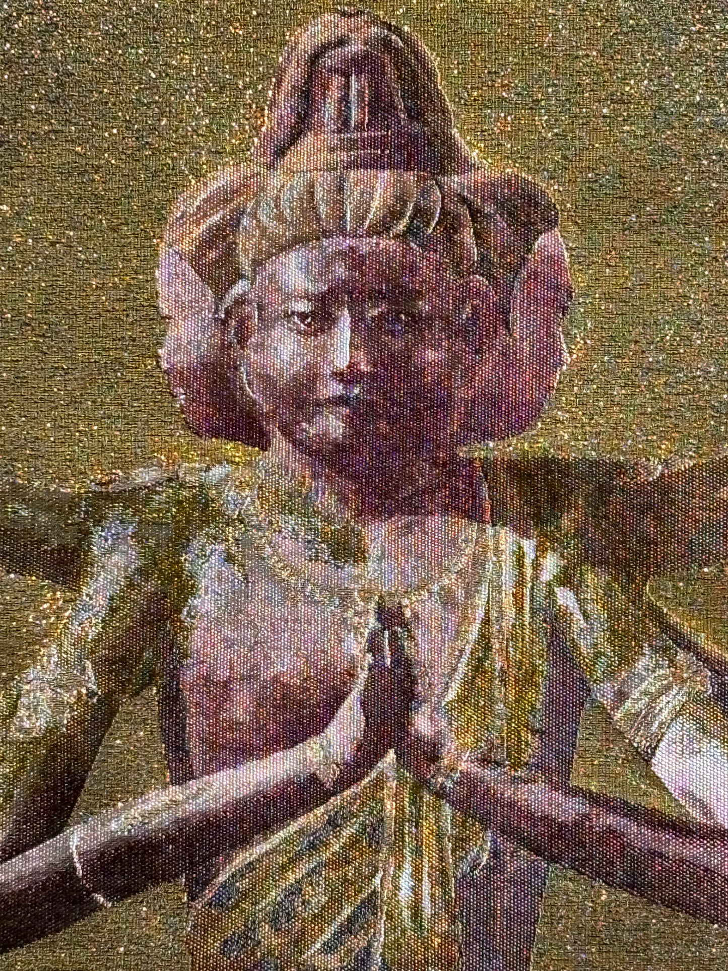 Nishijin Brocade Hanging Scroll Asura