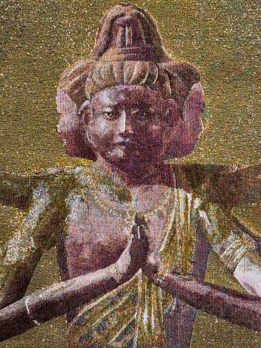 Nishijin Brocade Hanging Scroll Asura