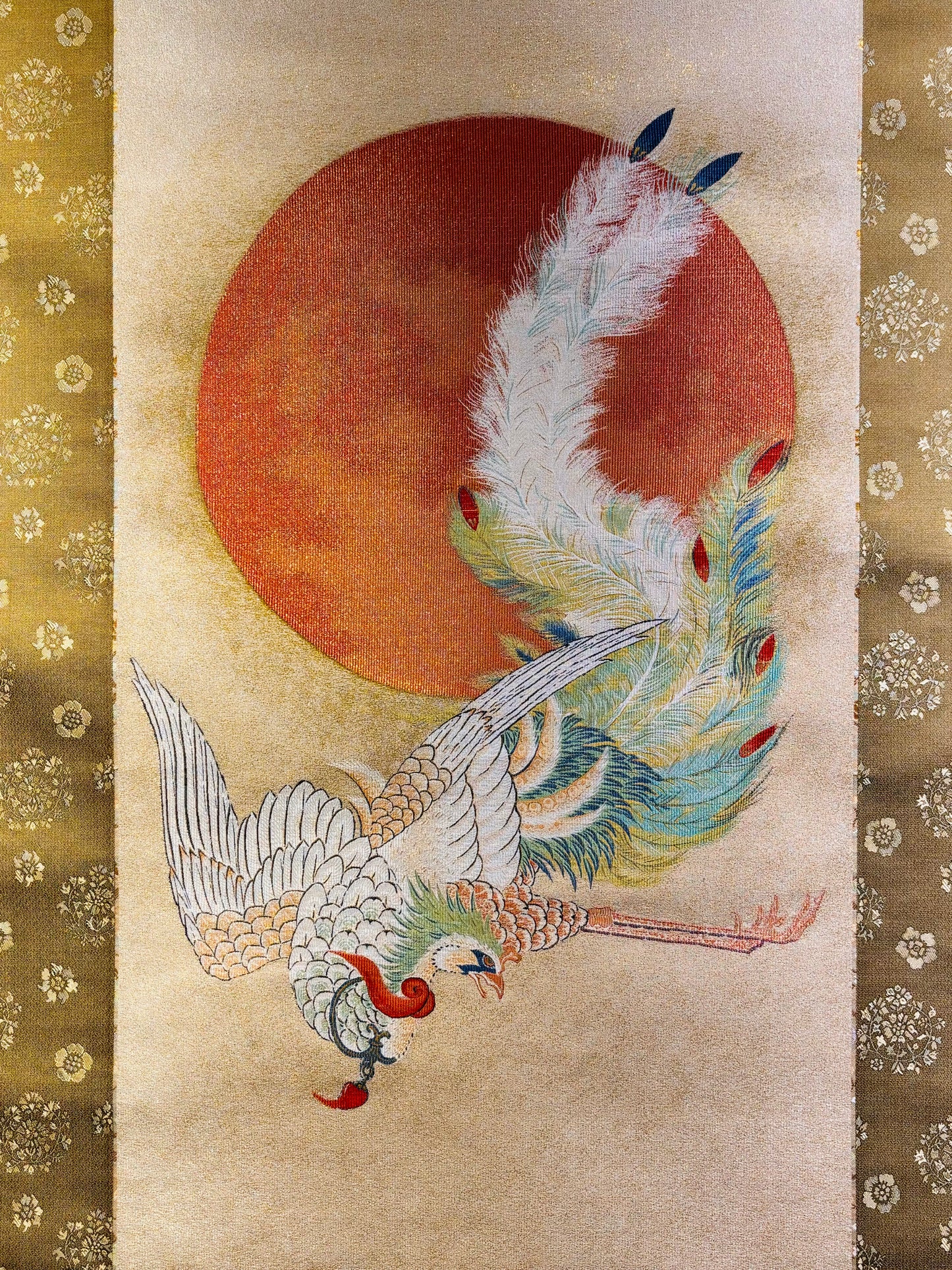 Itō Jakuchū "Sunrise phoenix"