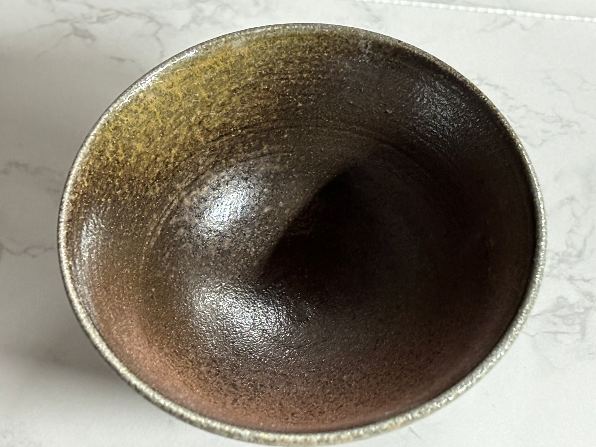 Kikyo Gama Bowl Midium Black  inside 