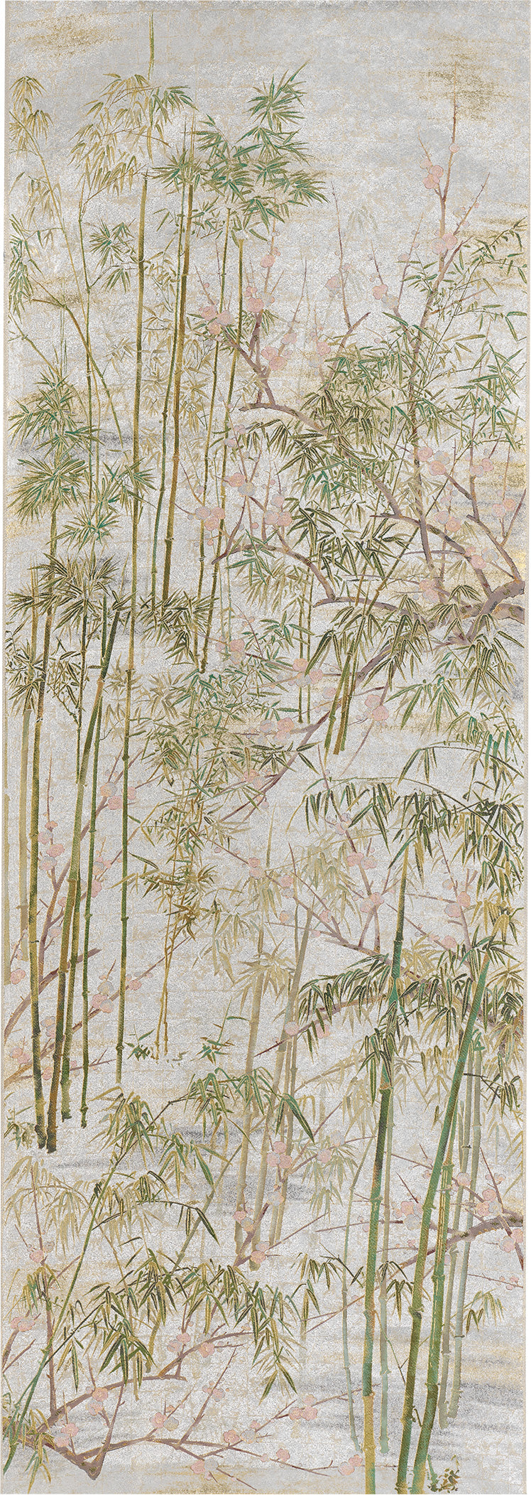 Nishijin Luxury Obi Tapestry Motifs from Ōkyo Maruyama's folding screen "Pine Trees in the Snow" 2